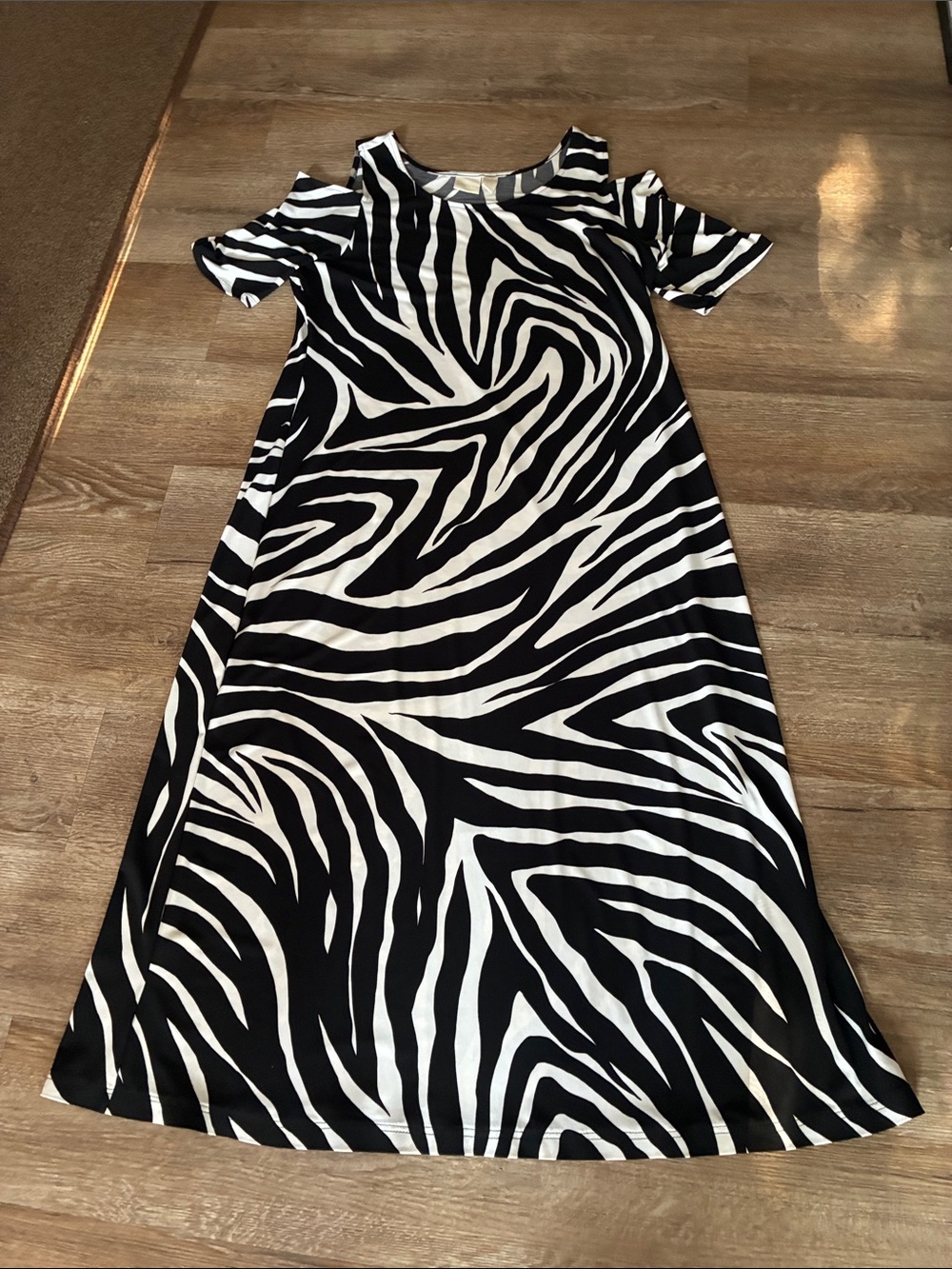 Zebra Maxi Dress